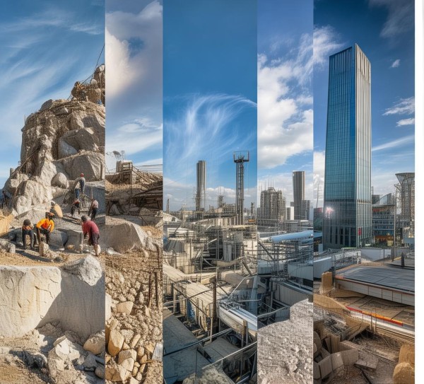 扬帆建材,从石料到现代建筑材料的辉煌历程 扬帆建材,从石料到现代建筑材料的辉煌历程